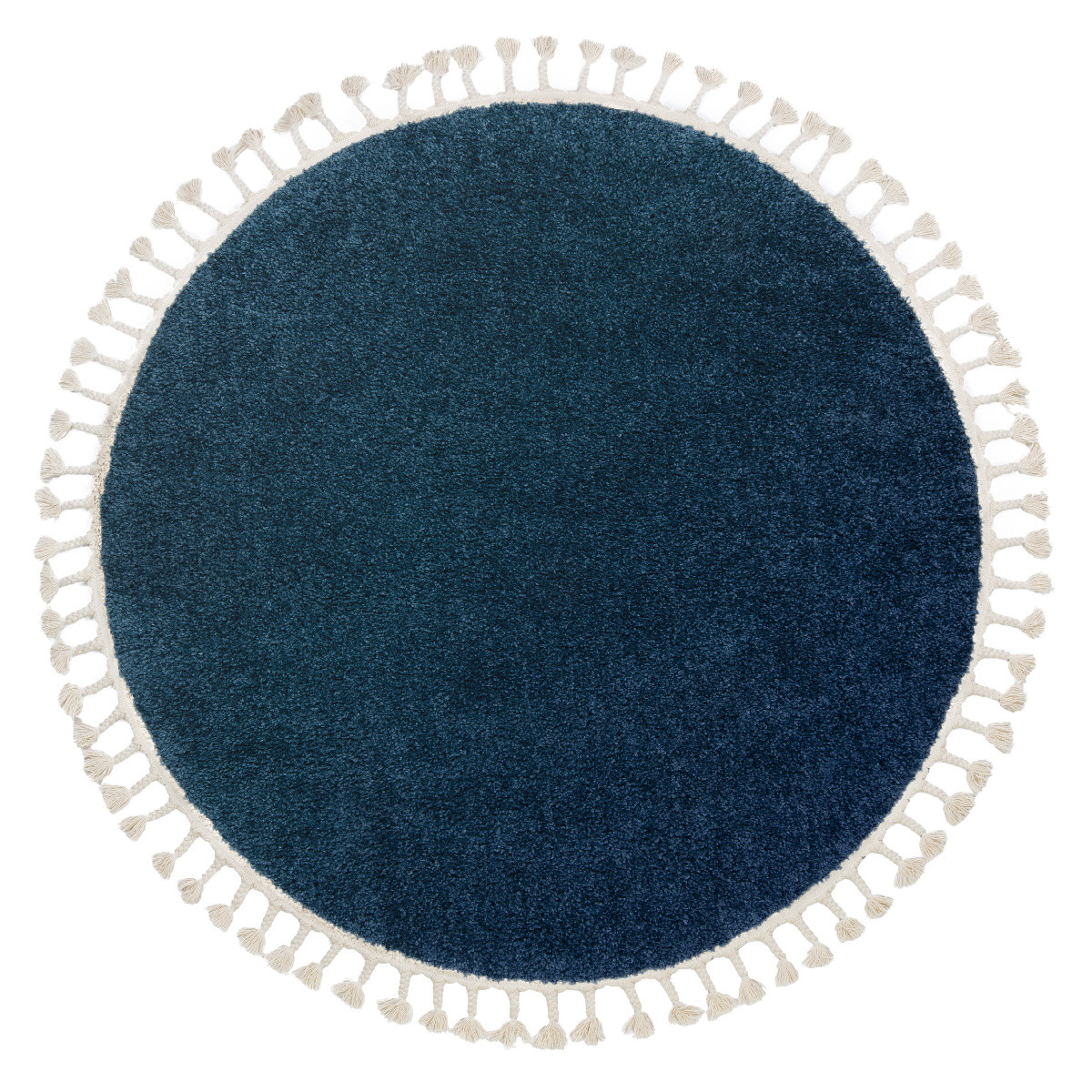 Levně Dywany Łuszczów Kusový koberec Berber 9000 navy kruh - 120x120 (průměr) kruh cm