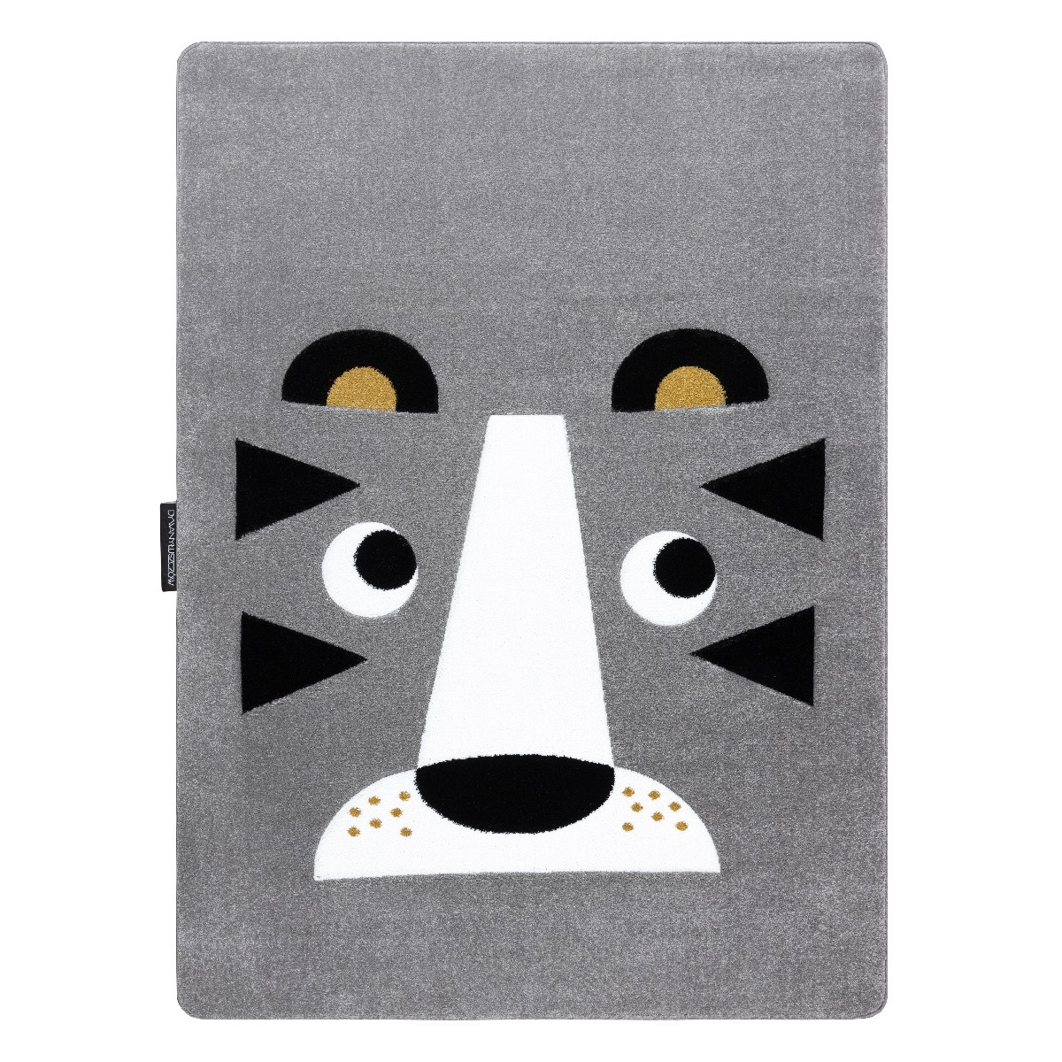 Dětský kusový koberec Petit Lion grey