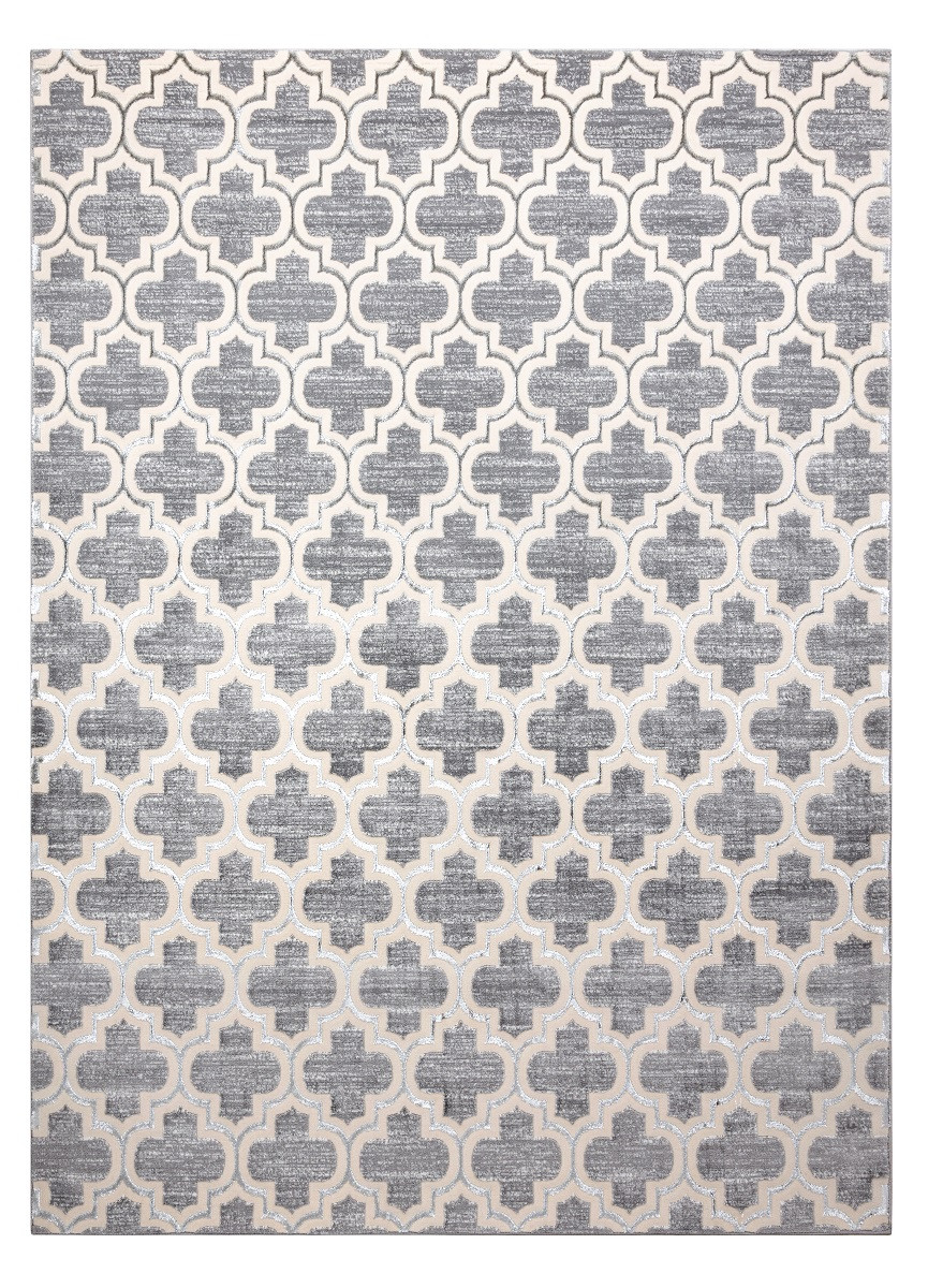 Levně Dywany Łuszczów Kusový koberec Core W6764 Trellis grey/cream - 80x150 cm