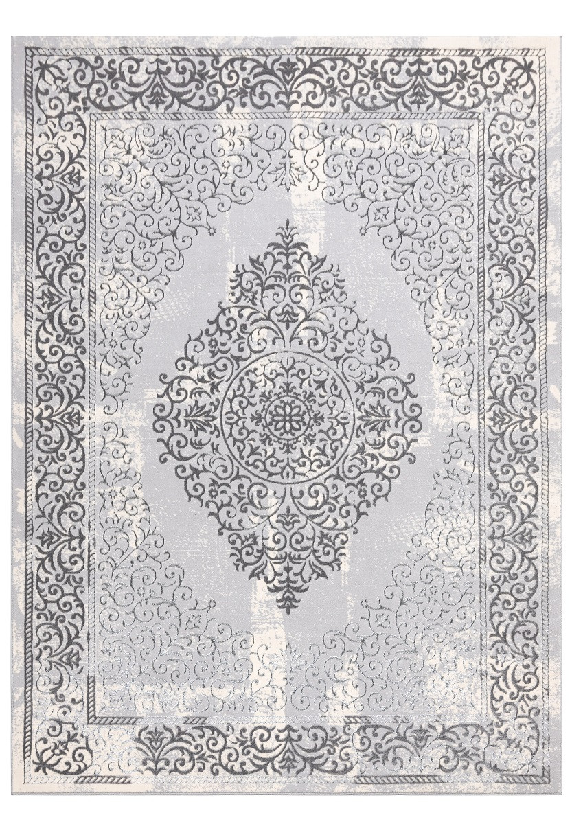 Levně Dywany Łuszczów Kusový koberec Core W7161 Vintage rosette grey - 140x190 cm