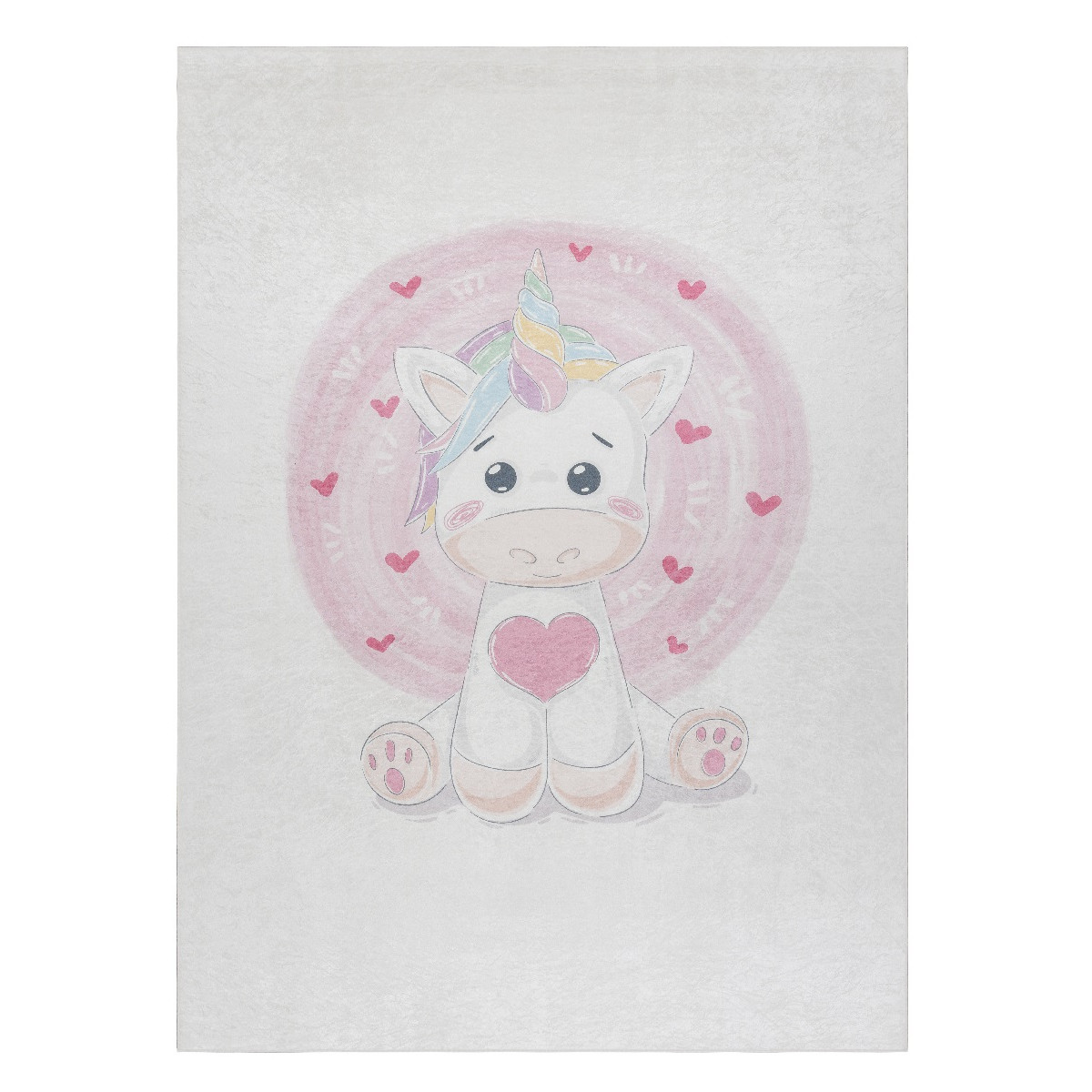 AKCE: 120x170 cm Dětský kusový koberec Bambino 1128 Unicorn cream