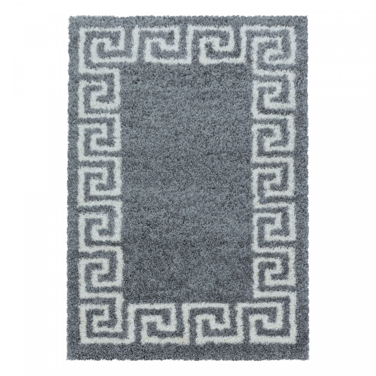 AKCE: 140x200 cm Kusový koberec Hera Shaggy 3301 grey