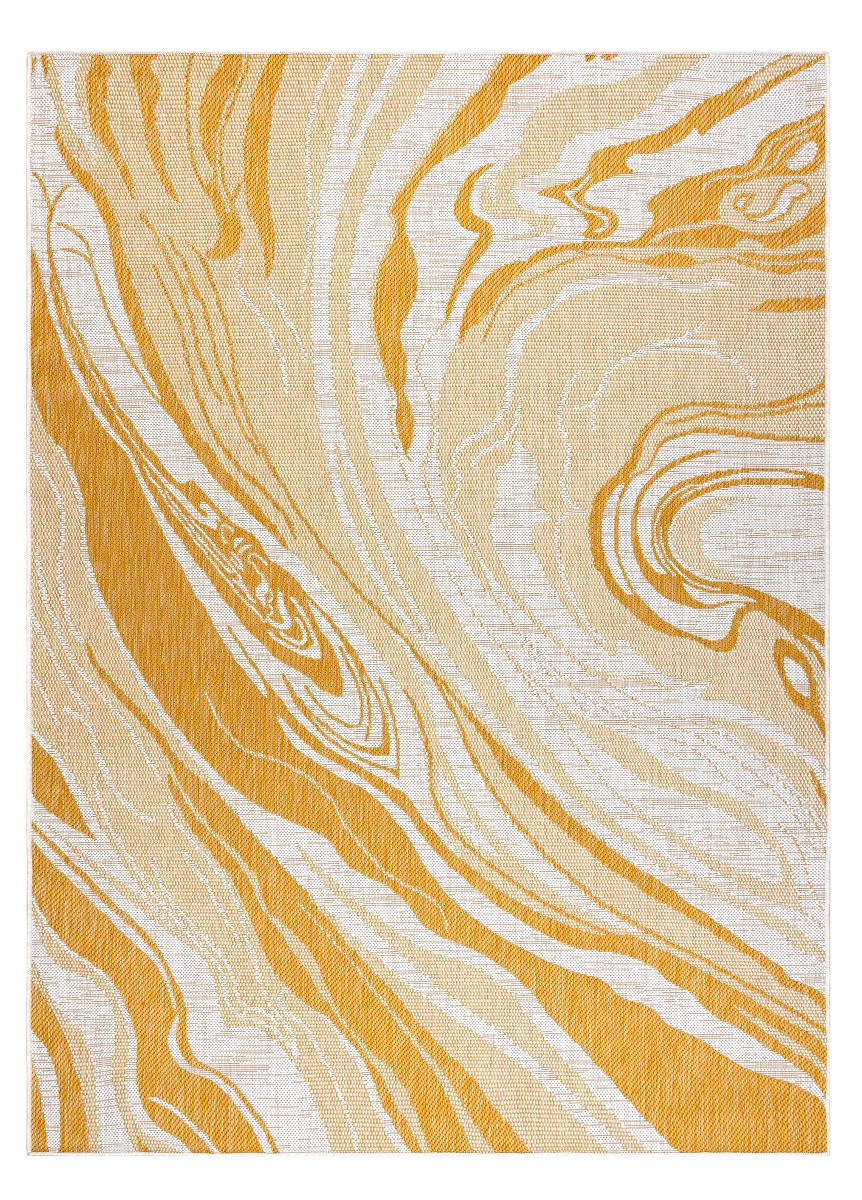 Levně Dywany Łuszczów Kusový koberec Sion Sisal Marble 22169 ecru/yellow – na ven i na doma - 180x270 cm