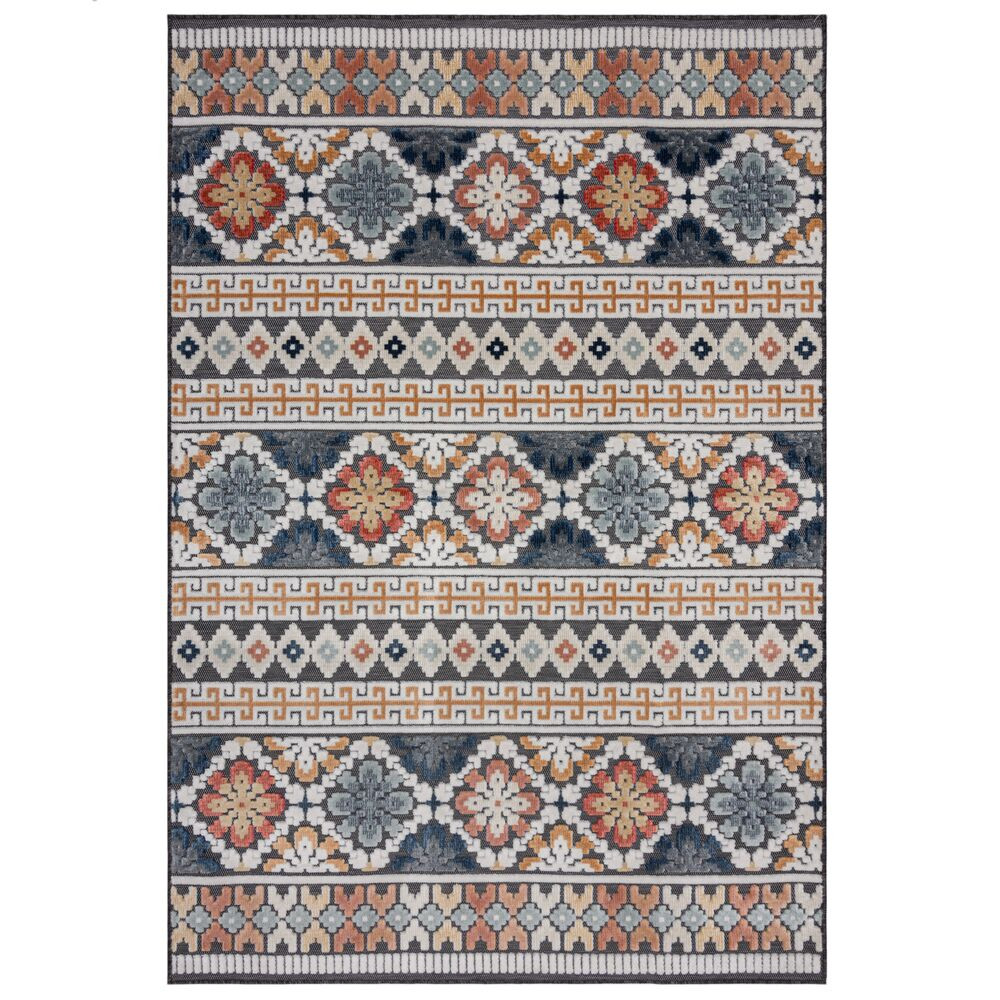 Levně Flair Rugs koberce Kusový koberec Plaza Aster Navy – na ven i na doma - 120x170 cm