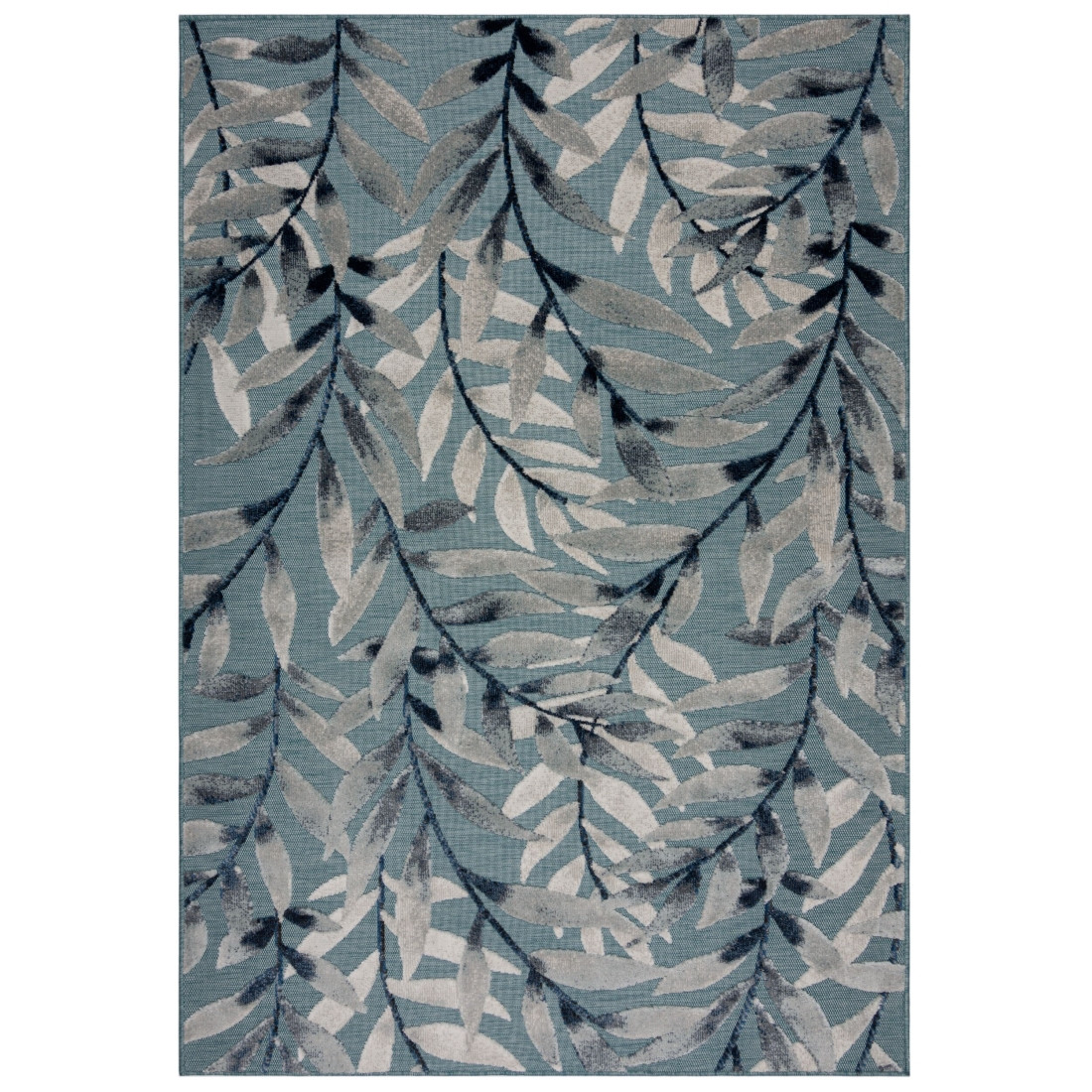 Levně Flair Rugs koberce Kusový koberec Plaza Willow Blue – na ven i na doma - 120x170 cm