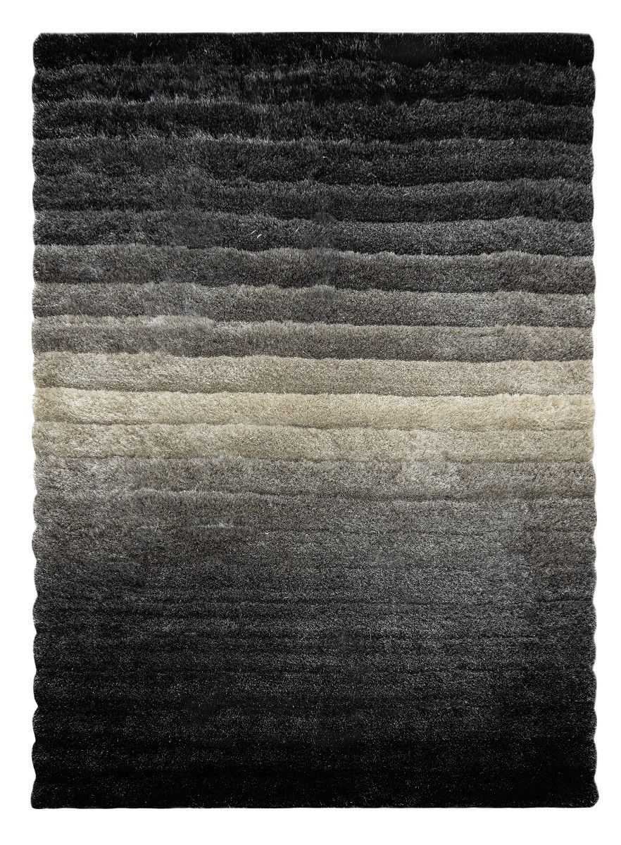 Levně Dywany Łuszczów Kusový koberec Flim 007-B6 Stripes grey - 120x160 cm