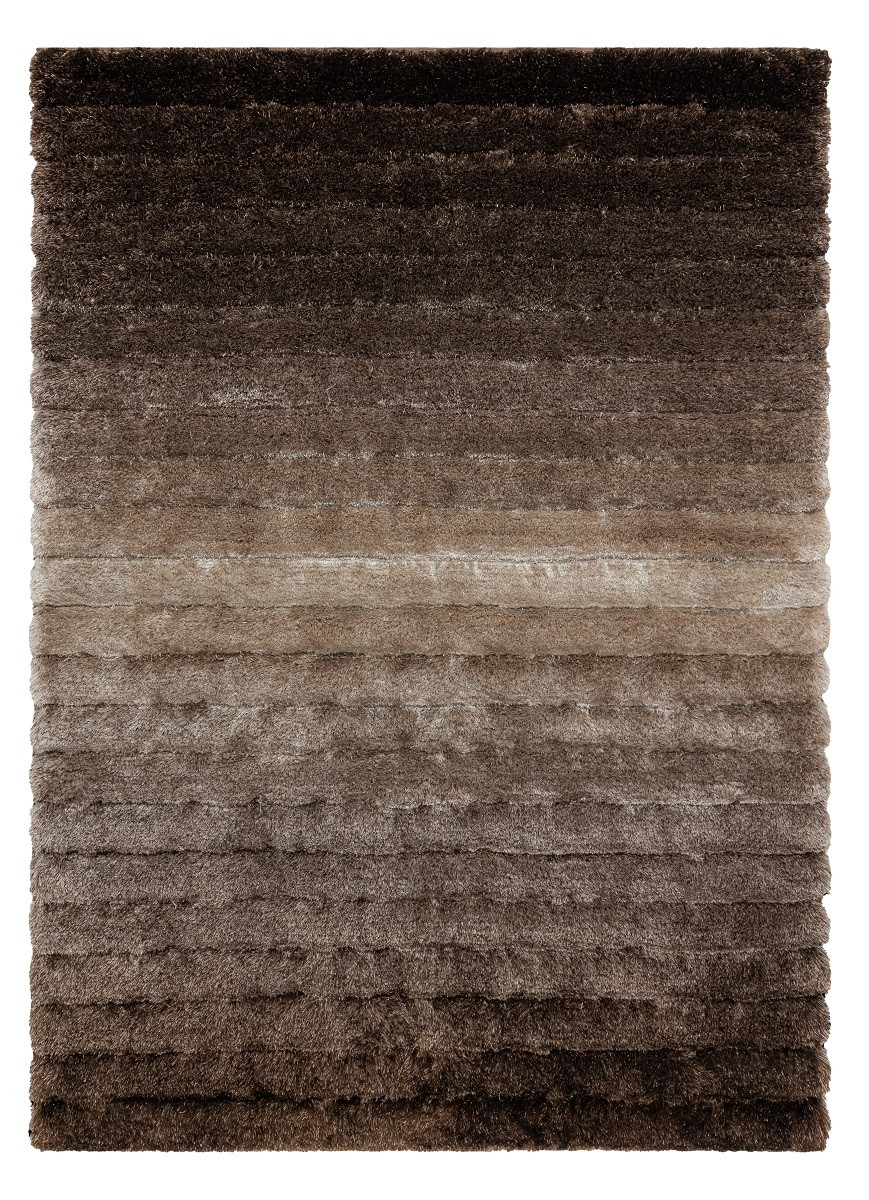 Levně Dywany Łuszczów Kusový koberec Flim 007-B3 Stripes brown - 120x160 cm