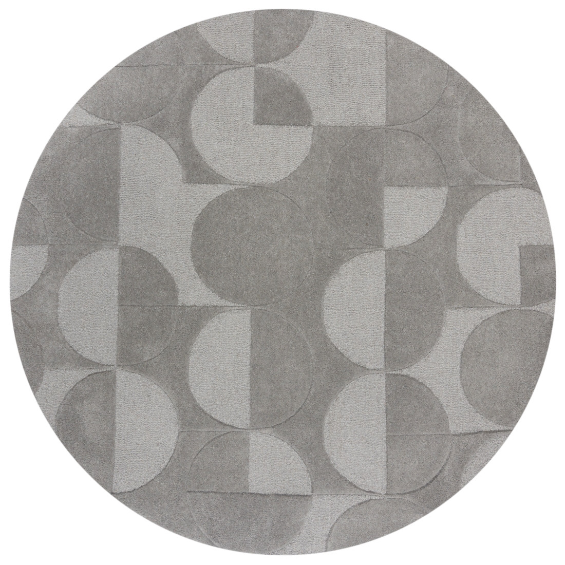 Levně Flair Rugs koberce Kusový koberec Moderno Gigi Grey kruh - 160x160 (průměr) kruh cm