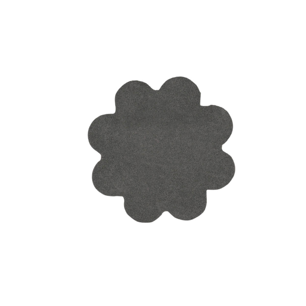Kusový koberec Color Shaggy šedý kytka