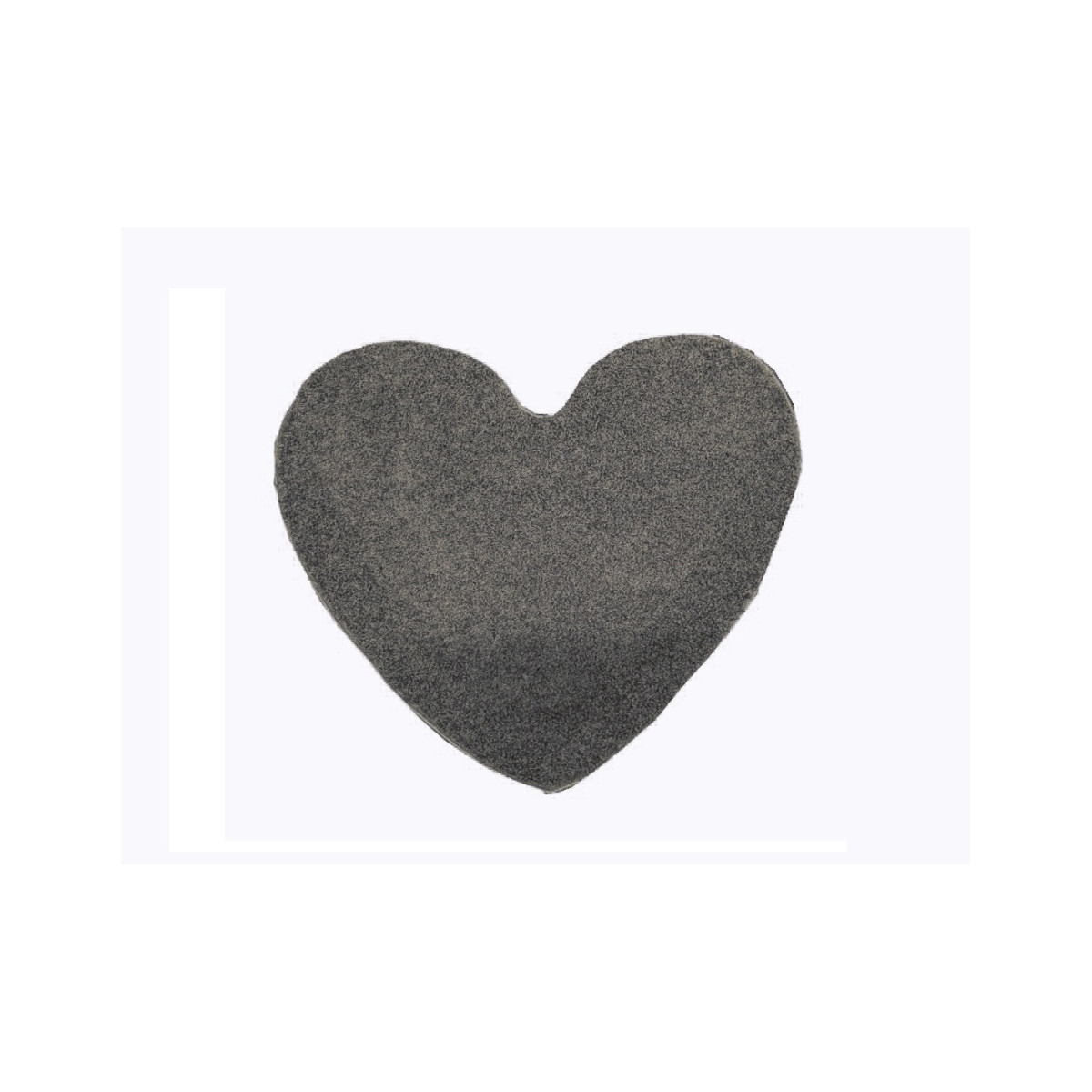 Kusový koberec Color Shaggy šedý srdce