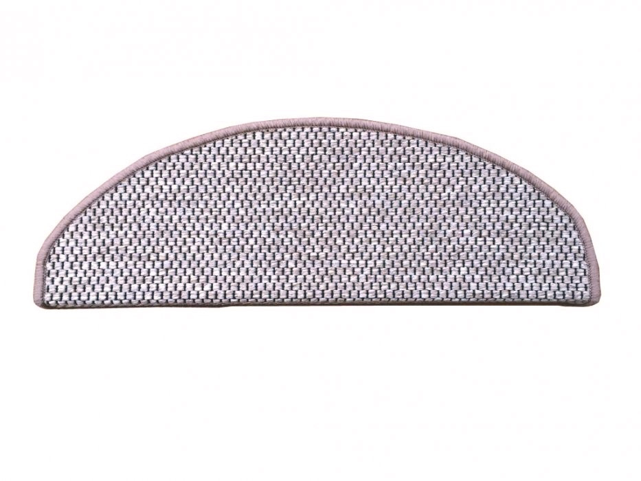 Levně Vopi Nášlapy na schody Nature světle béžový půlkruh, samolepící - 24x65 půlkruh (rozměr včetně ohybu)
