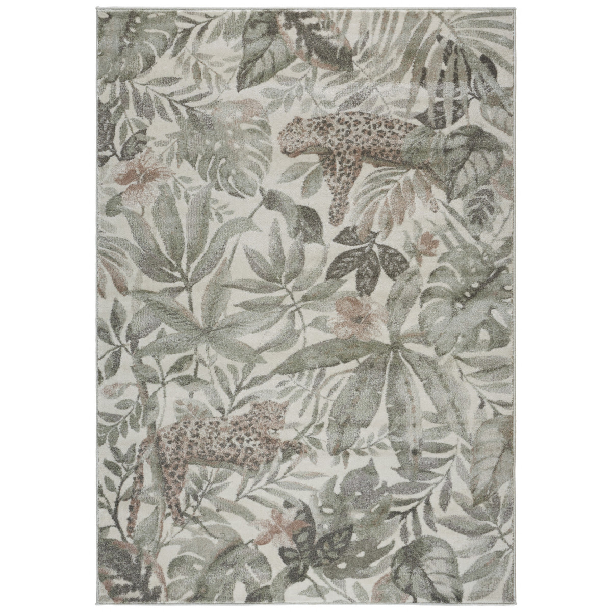 AKCE: 80x150 cm Kusový koberec Botanical 103902 Cream/Green/Copperbrown z kolekce Elle