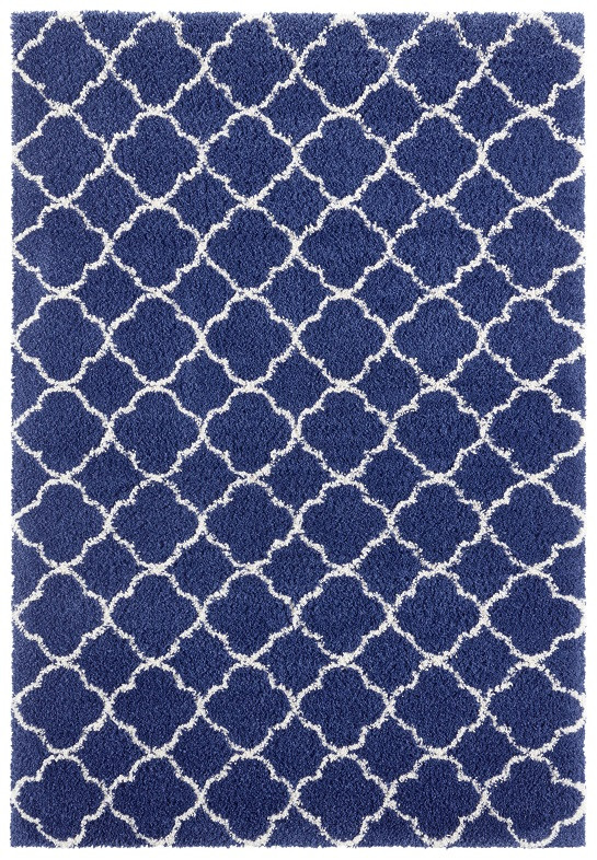 Levně Hanse Home Collection koberce AKCE: 80x150 cm Kusový koberec Grace 104406 Blue/Cream - 80x150 cm