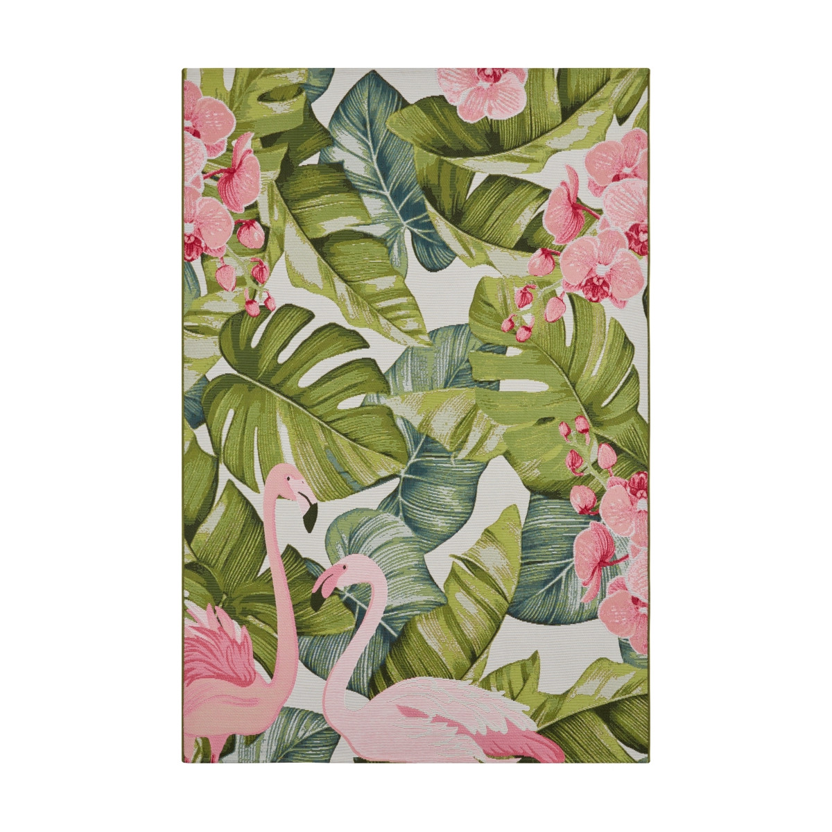 Kusový koberec Flair 105614 Tropical Flamingo Multicolored – na ven i na doma