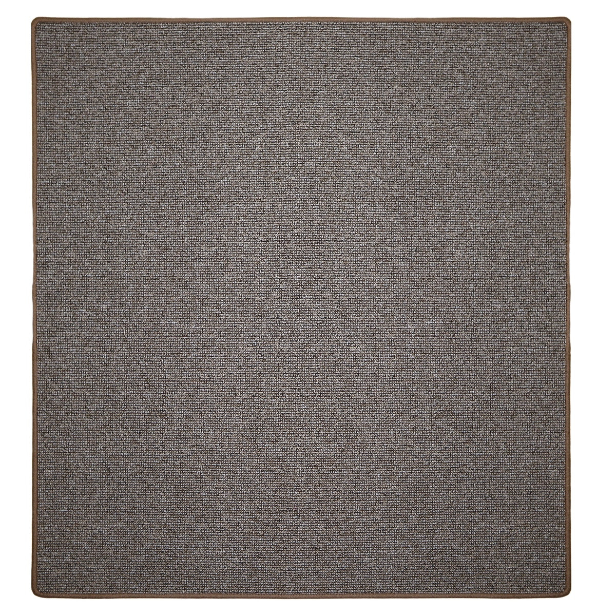 Kusový koberec Porto hnědý čtverec