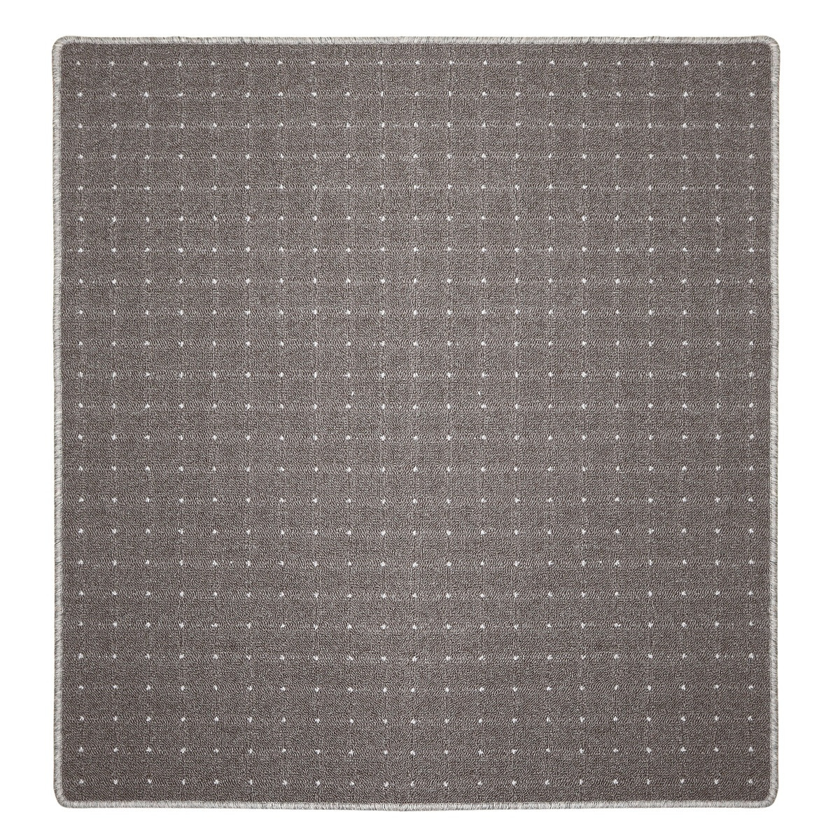 Levně Condor Carpets Kusový koberec Udinese hnědý čtverec - 150x150 cm