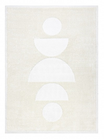 Kusový koberec Mode 8598 geometric cream