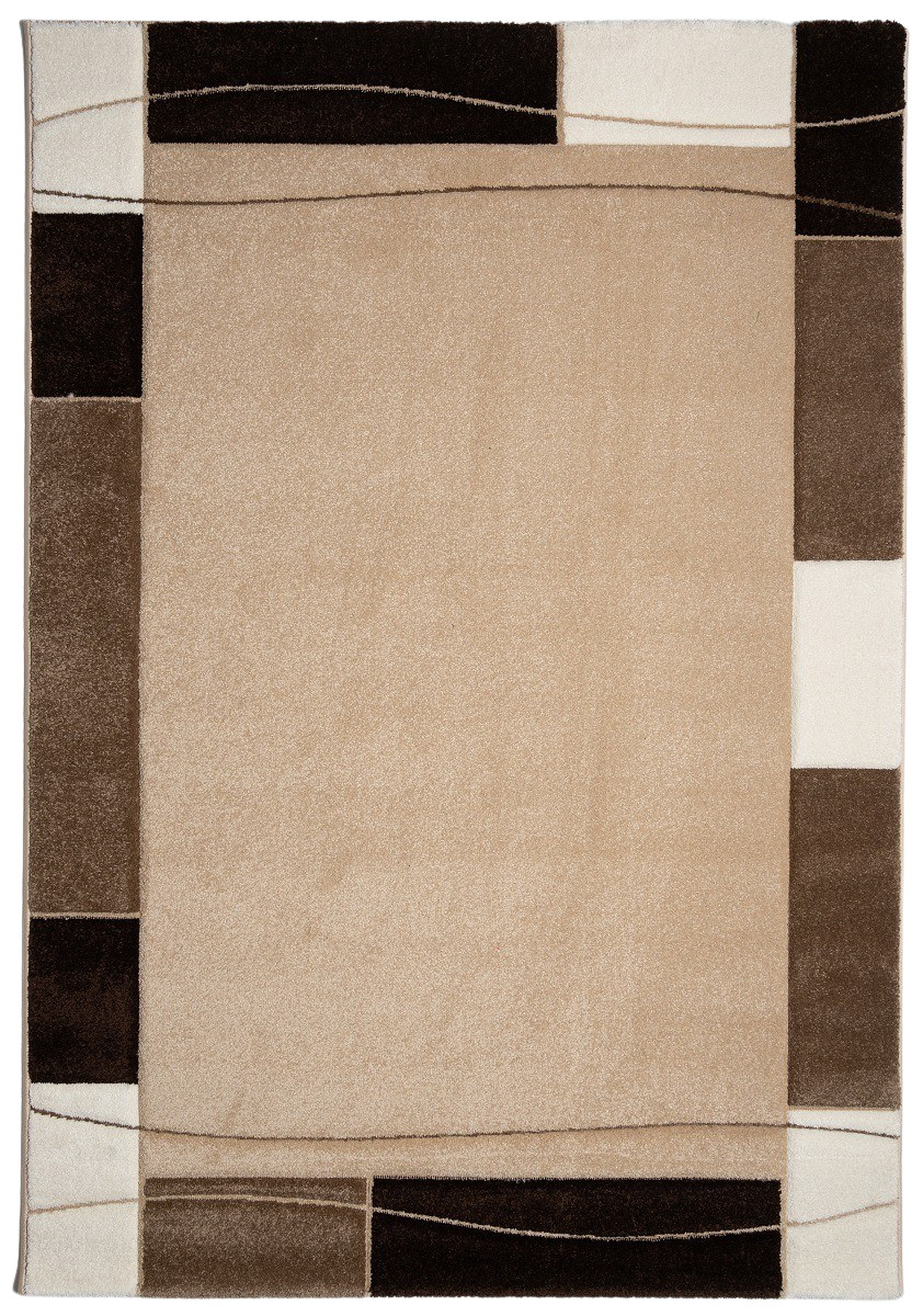 Levně Spoltex koberce Liberec Kusový koberec Cascada Plus beige 6294 - 80x150 cm