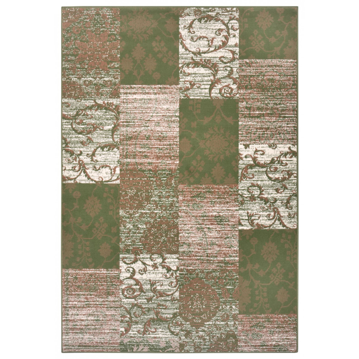 AKCE: 120x170 cm Kusový koberec Gloria 105521 Green Creme