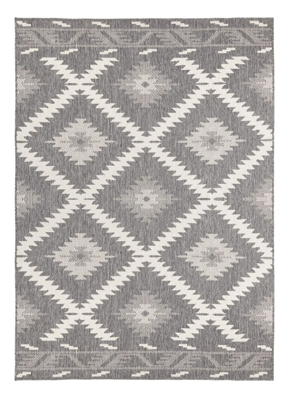 Levně NORTHRUGS - Hanse Home koberce Kusový koberec Twin Supreme 103428 Malibu grey creme – na ven i na doma - 80x150 cm
