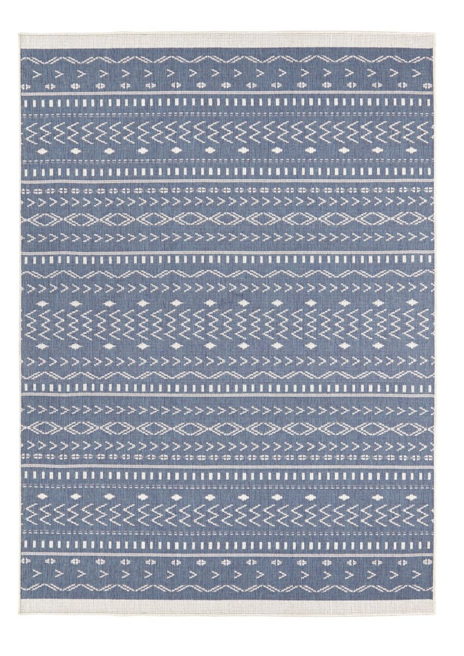 Levně NORTHRUGS - Hanse Home koberce Kusový koberec Twin Supreme 103439 Kuba blue creme – na ven i na doma - 200x290 cm