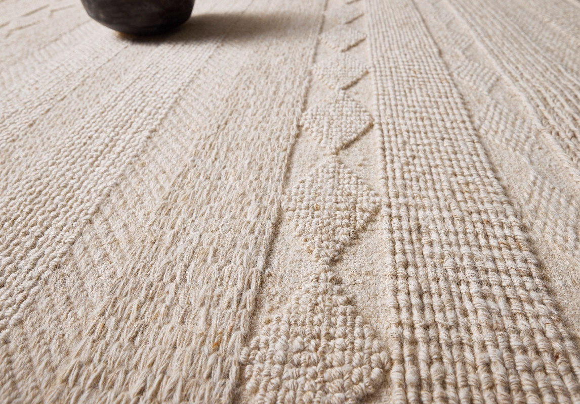 Ručně vázaný kusový koberec Grandeur DESP P54/2 Dune White