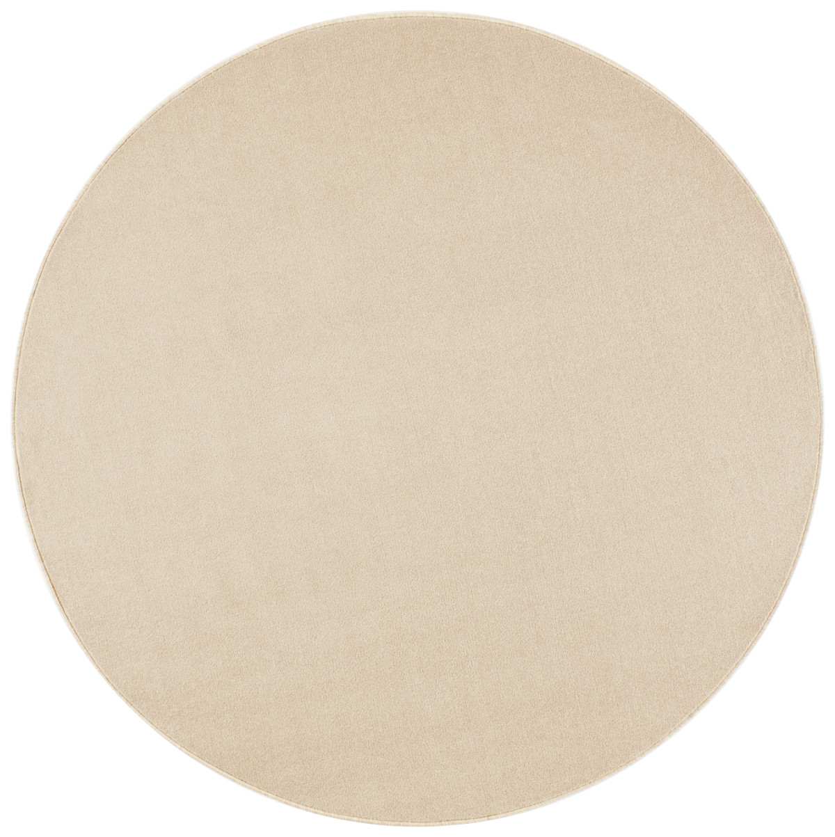 Levně Hanse Home Collection koberce Kusový koberec Nasty 101152 Creme kruh - 133x133 (průměr) kruh cm