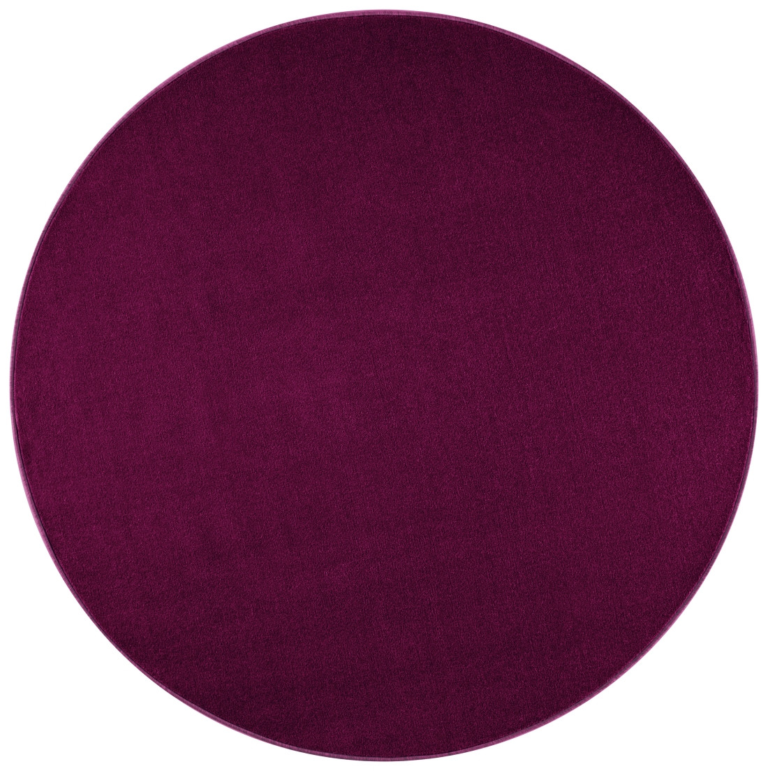 Levně Hanse Home, Kusový koberec Nasty 102368 Blackberry kruh, 200x200 (průměr) kruh, fialová, chodba / předsíň