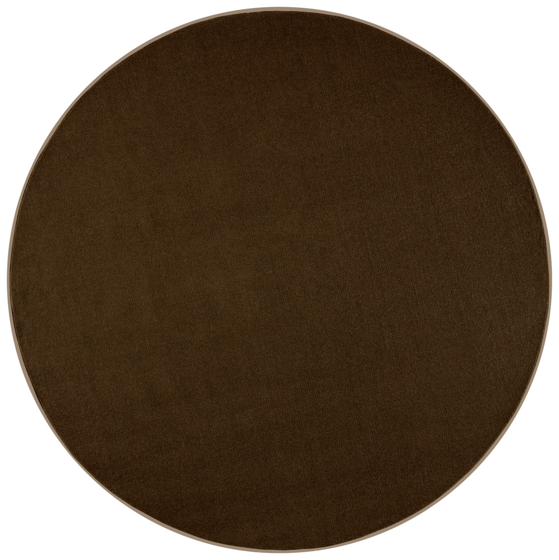 Levně Hanse Home Collection koberce Kusový koberec Nasty 101154 Braun kruh - 200x200 (průměr) kruh cm