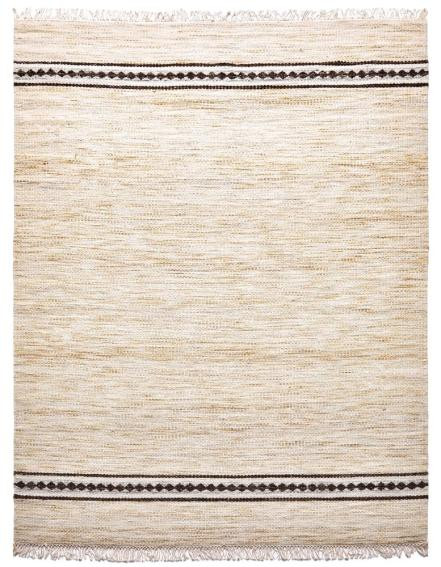Ručně vázaný kusový koberec Biscuit DESP HL63 Ivory White