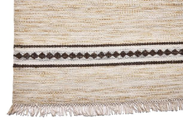 Ručně vázaný kusový koberec Biscuit DESP HL63 Ivory White
