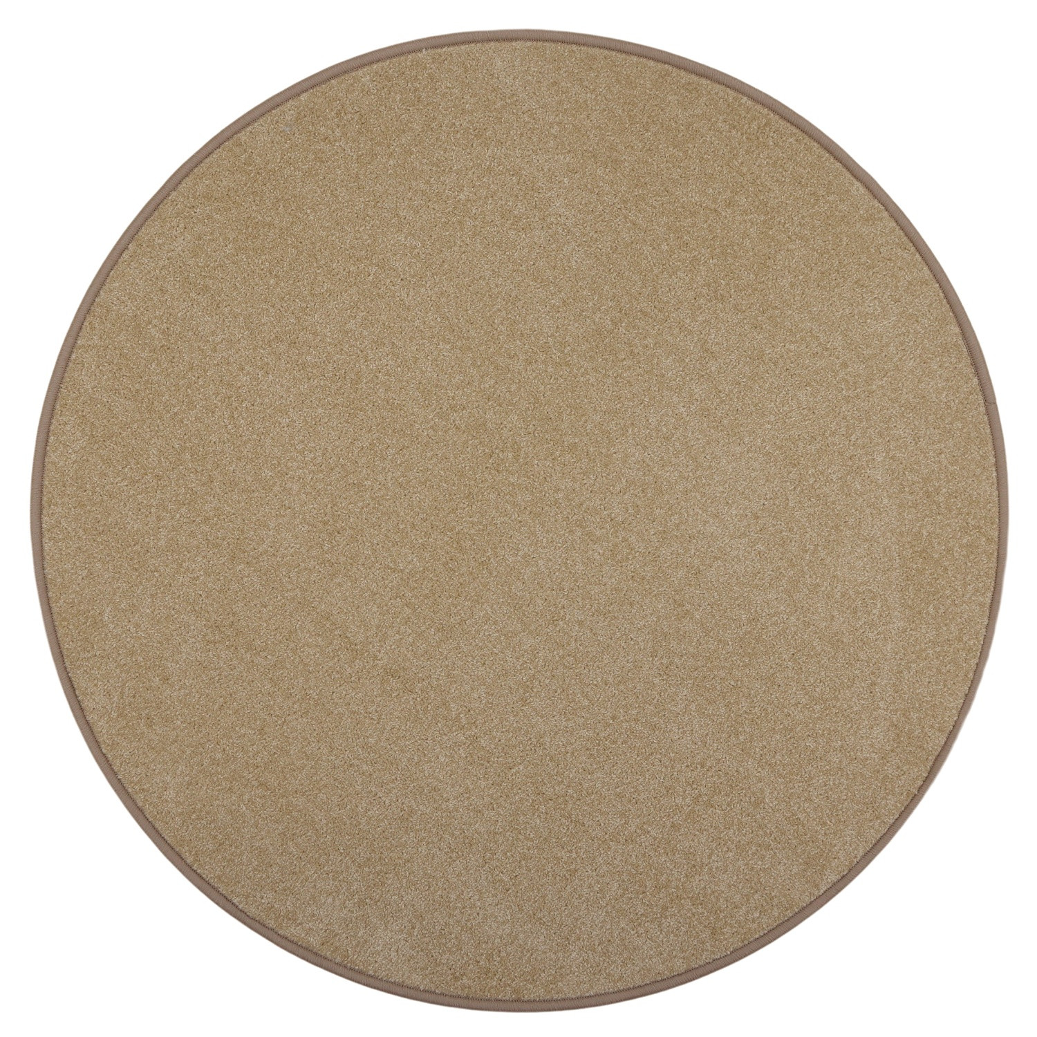 Levně Vopi koberce Kusový koberec Eton béžový 70 kruh - 250x250 (průměr) kruh cm
