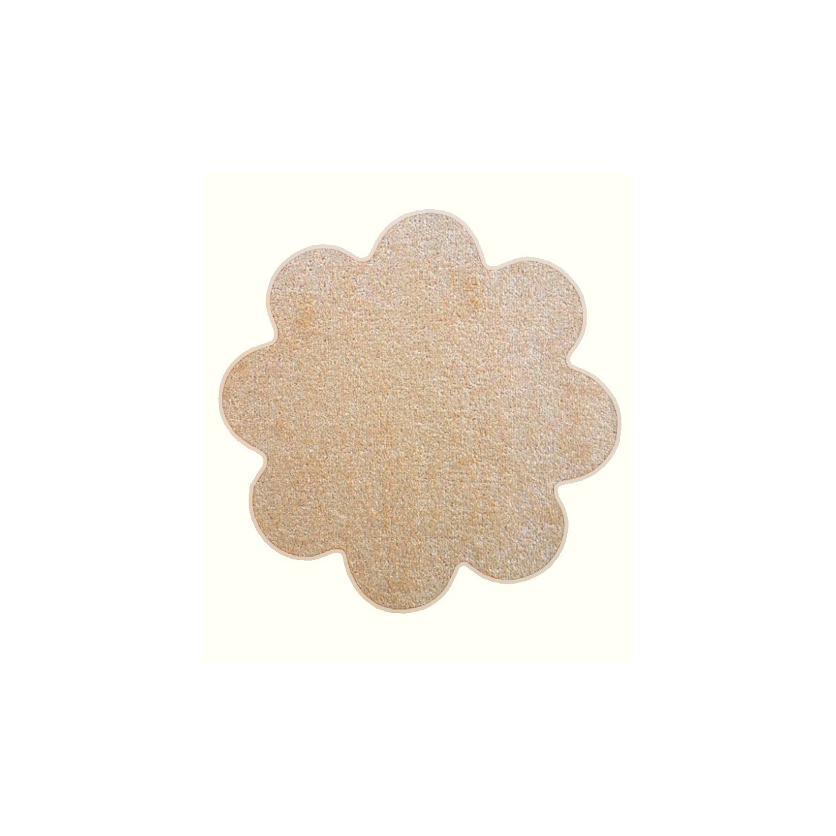 Kusový koberec Eton béžový květina