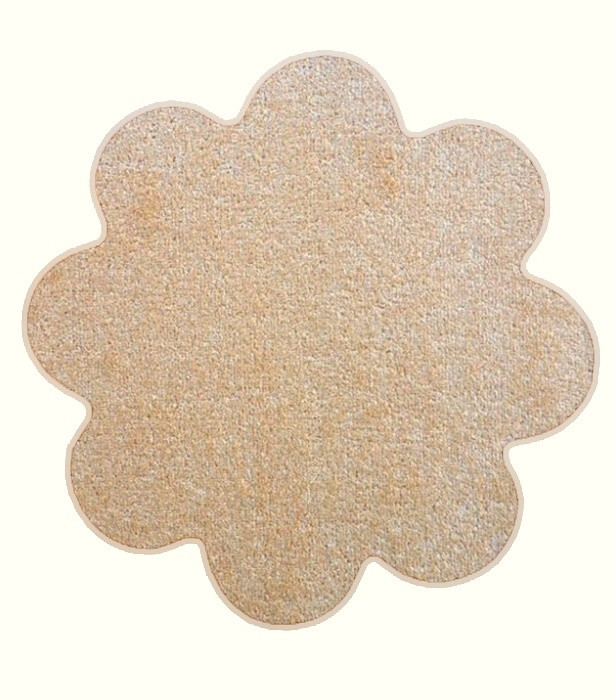 Levně Vopi koberce Kusový koberec Eton béžový květina - 160x160 kytka cm