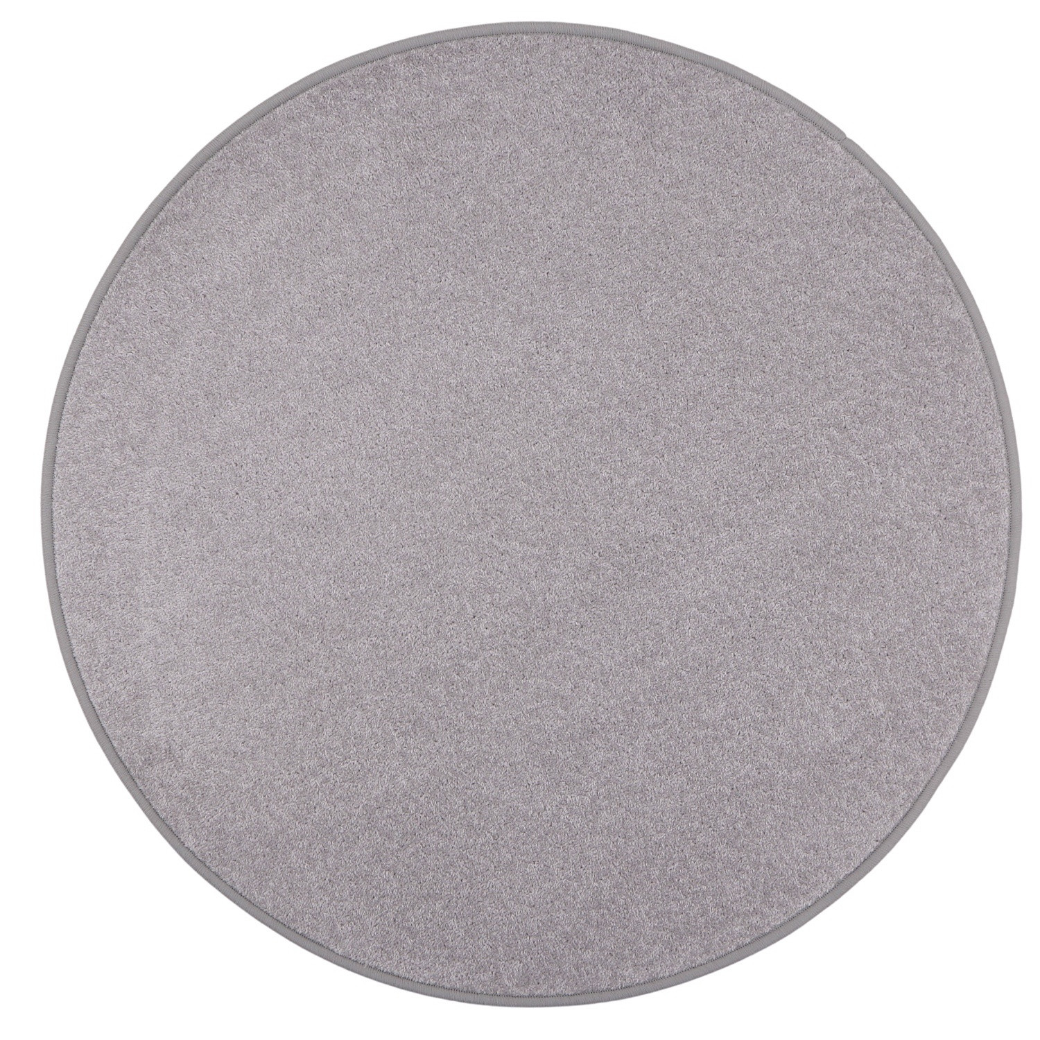 Vopi koberce Kusový koberec Eton šedý 73 kruh - 100x100 (průměr) kruh cm