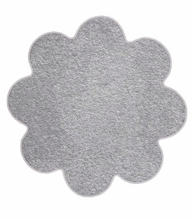 Levně Vopi koberce Kusový koberec Eton šedý květina - 120x120 kytka cm