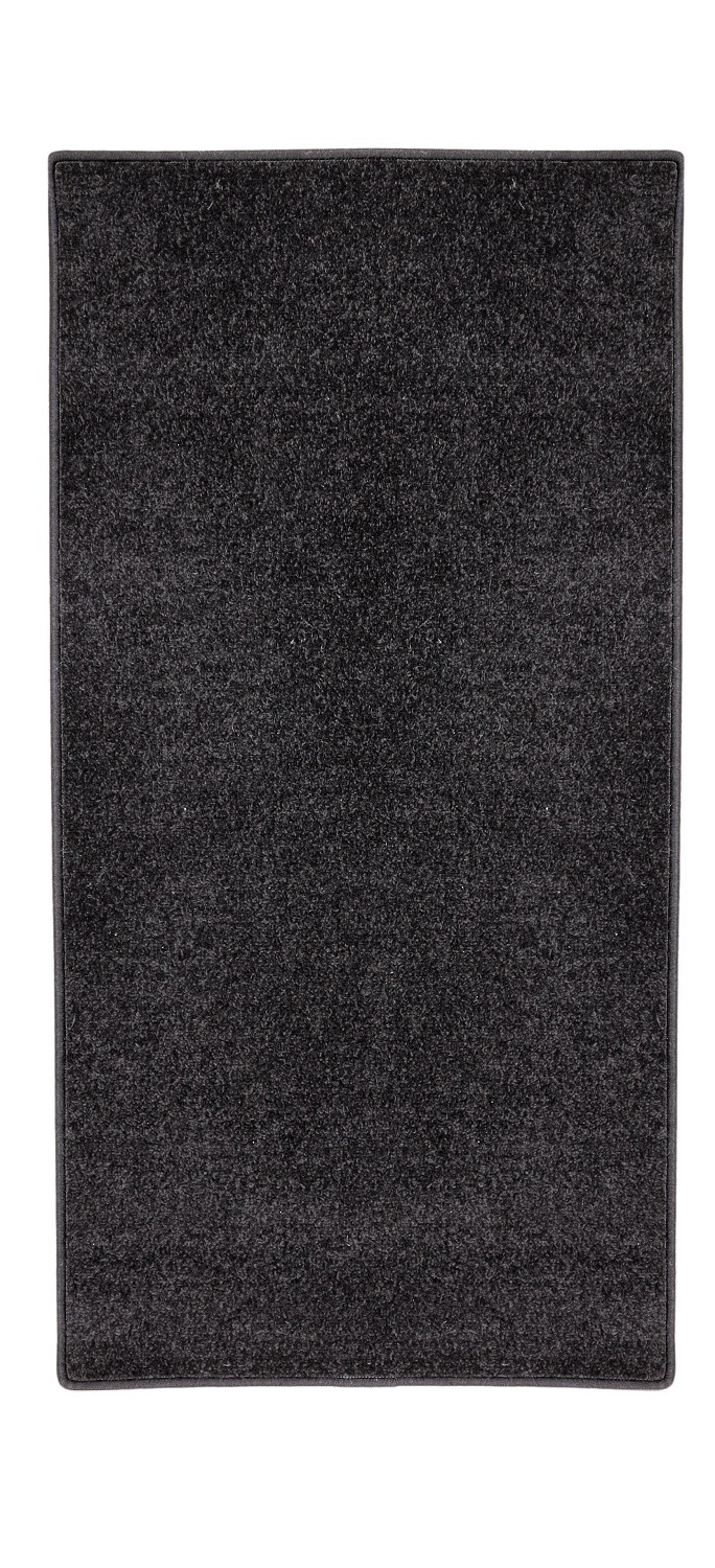 Levně Vopi koberce Běhoun na míru Eton černý 78 - šíře 150 cm