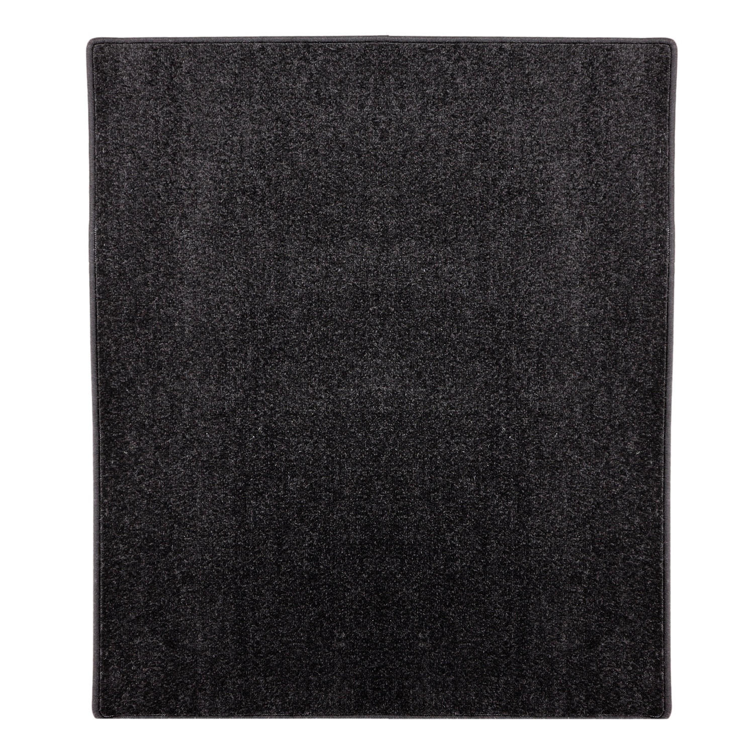 Levně Vopi koberce Kusový koberec Eton černý 78 čtverec - 100x100 cm