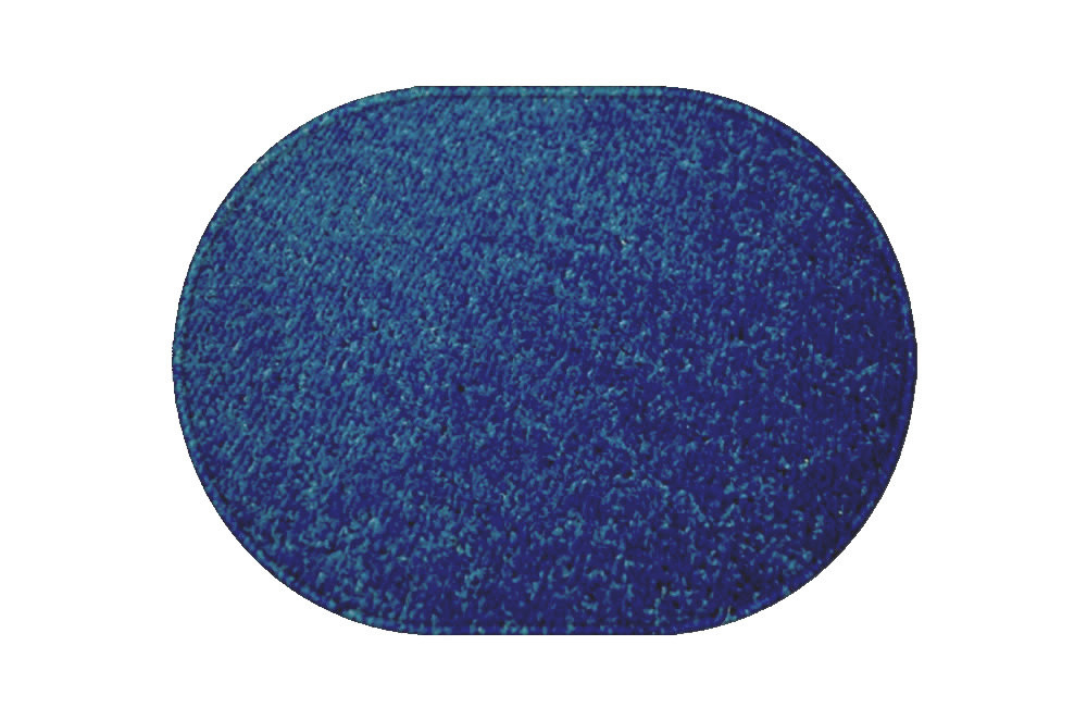 Levně Vopi koberce Kusový koberec Eton modrý 82 ovál - 80x150 cm