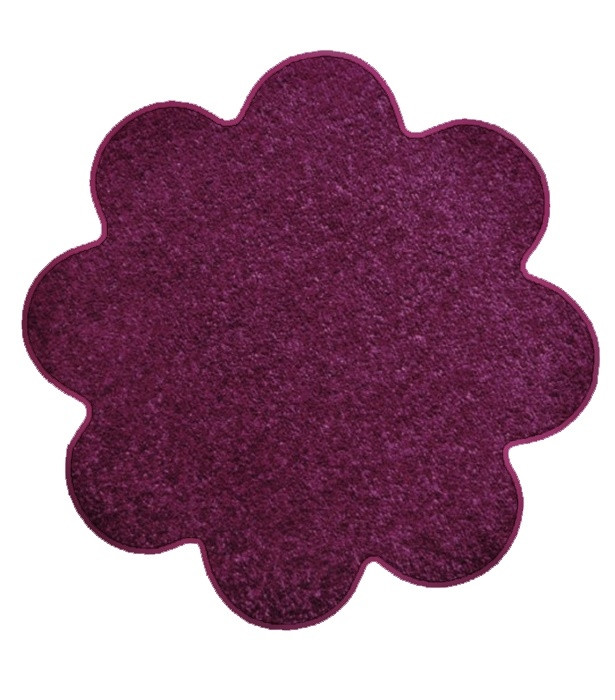 Levně Vopi koberce Kusový koberec Eton fialový květina - 160x160 kytka cm