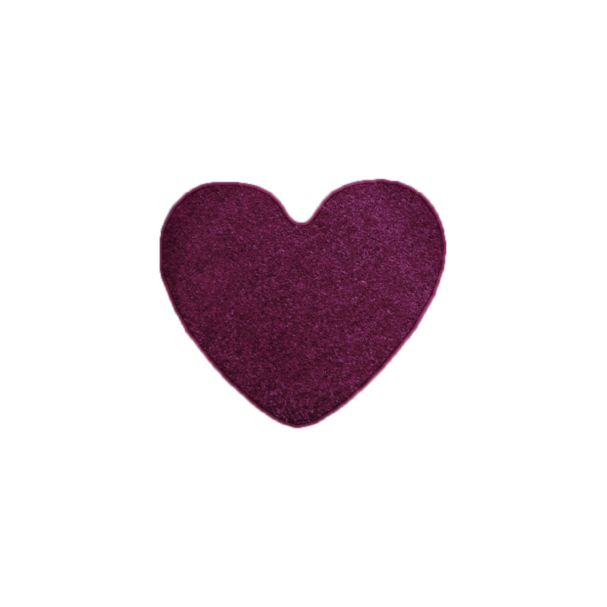 Kusový koberec Eton fialový srdce