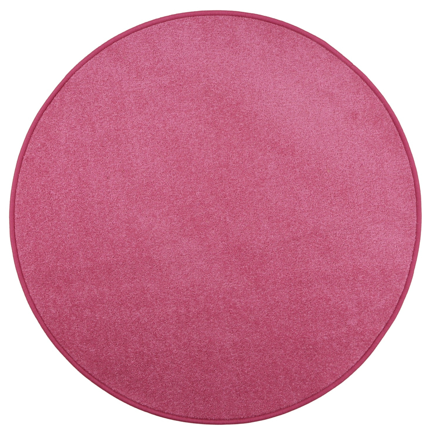 Levně Vopi koberce Kusový koberec Eton růžový 11 kruh - 57x57 (průměr) kruh cm
