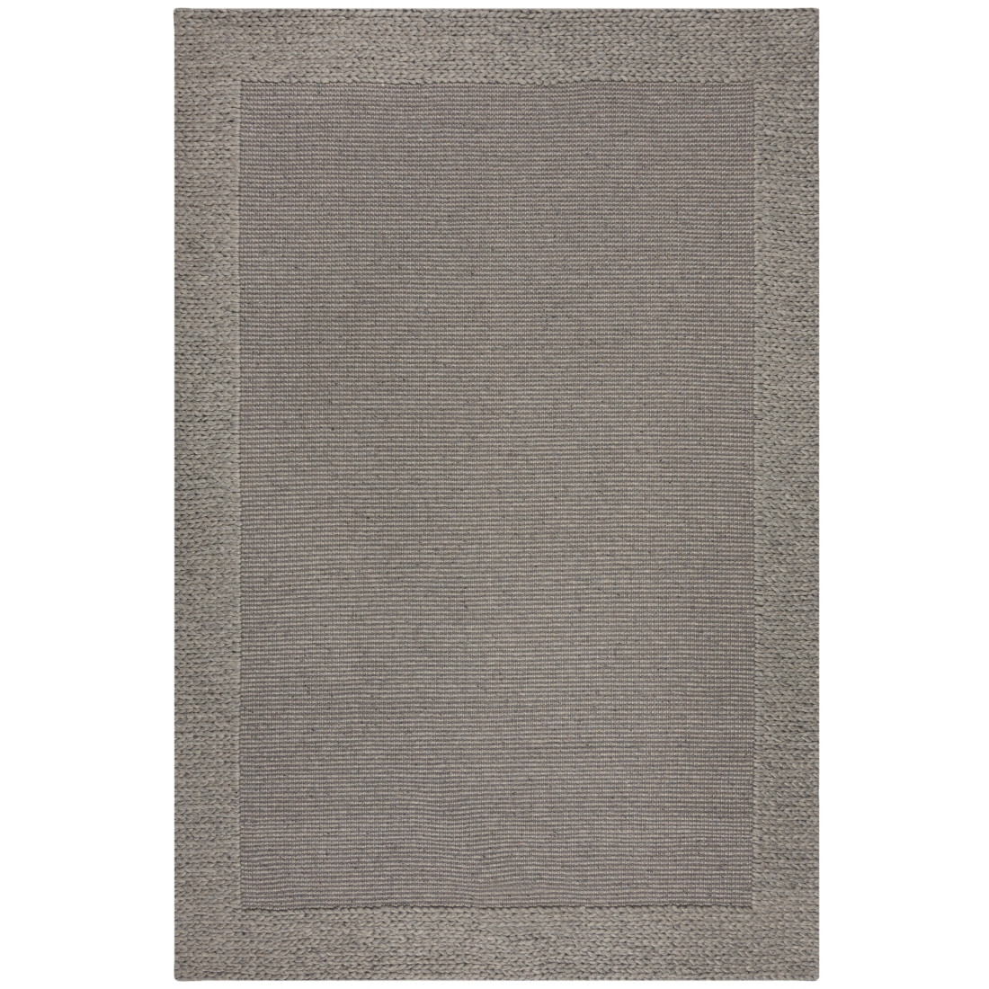 Levně Flair Rugs koberce Kusový koberec Rue Plait Grey - 120x170 cm