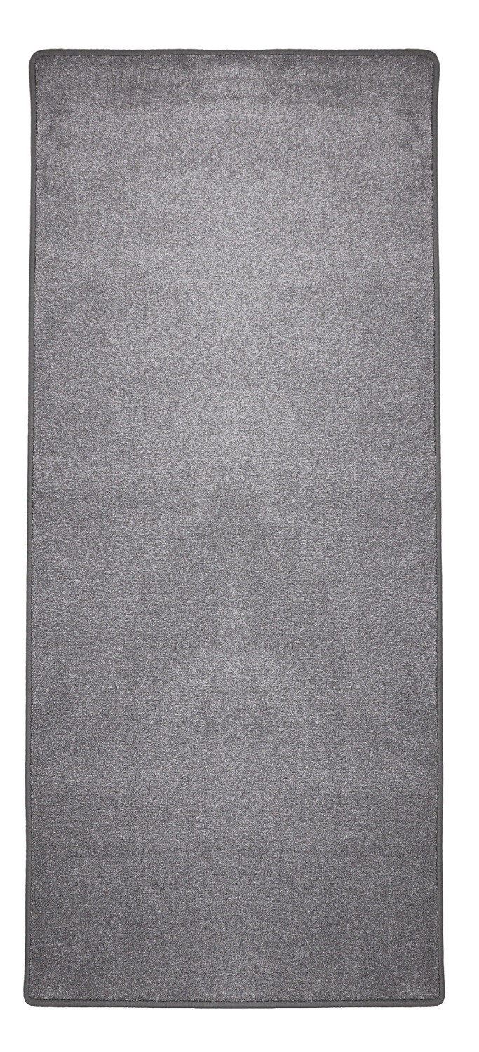 Levně Vopi koberce Běhoun na míru Apollo Soft šedý - šíře 60 cm