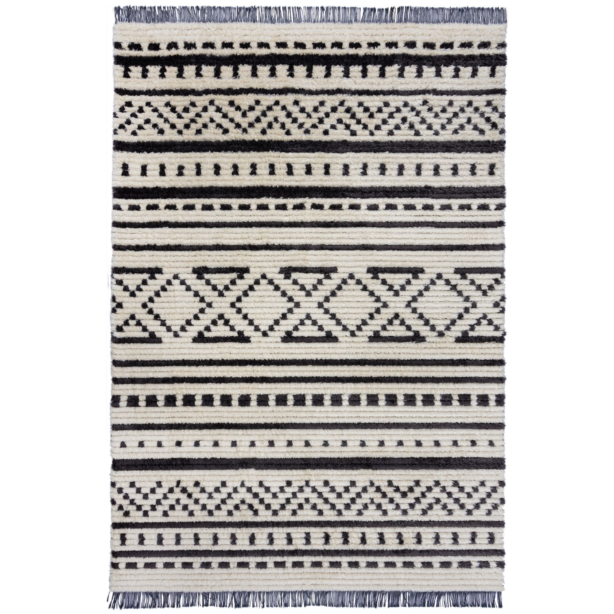 Levně Flair Rugs koberce Kusový koberec Domino Sabri Berber Monochrome - 120x170 cm