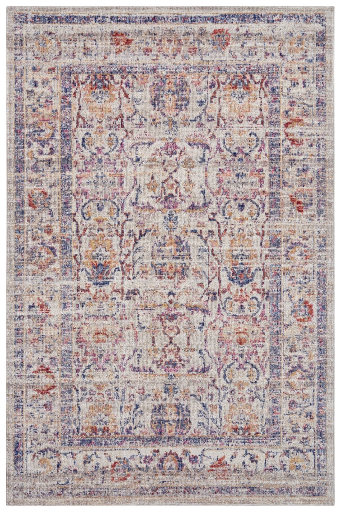Levně Nouristan - Hanse Home koberce Kusový koberec Cairo 105591 Luxor Cream Multicolored – na ven i na doma - 120x170 cm