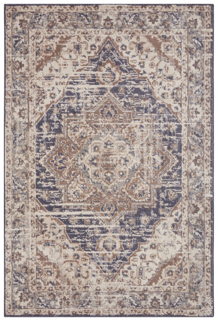Levně Hanse Home Collection koberce Kusový koberec Terrain 105595 Sand Cream Blue - 120x170 cm