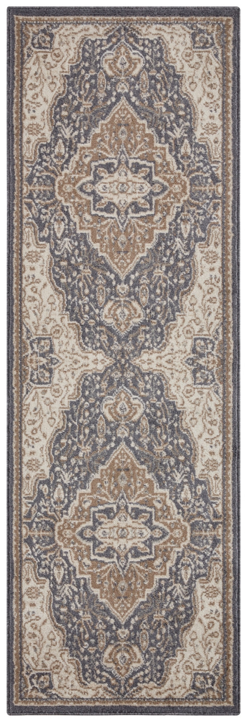 Levně Hanse Home Collection koberce Kusový koberec Terrain 105607 Orken Black Brown - 80x200 cm