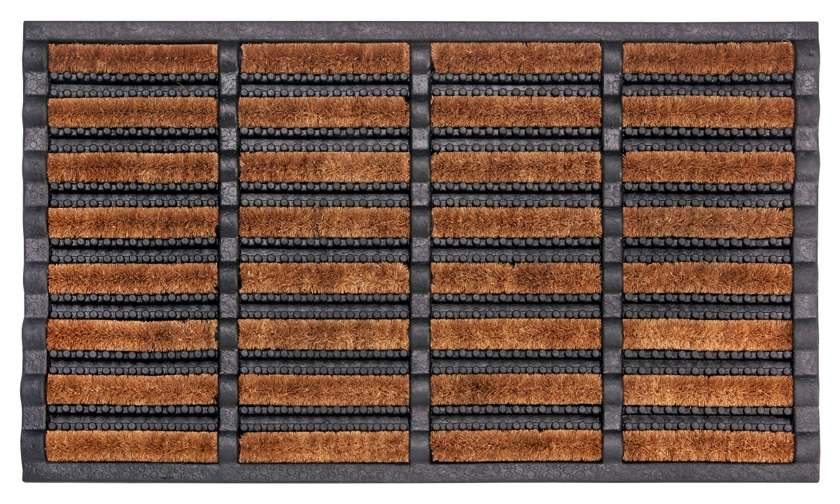 Venkovní čistící rohož Mix Mats Brushes 105647 Black Cocos - na ven i na doma