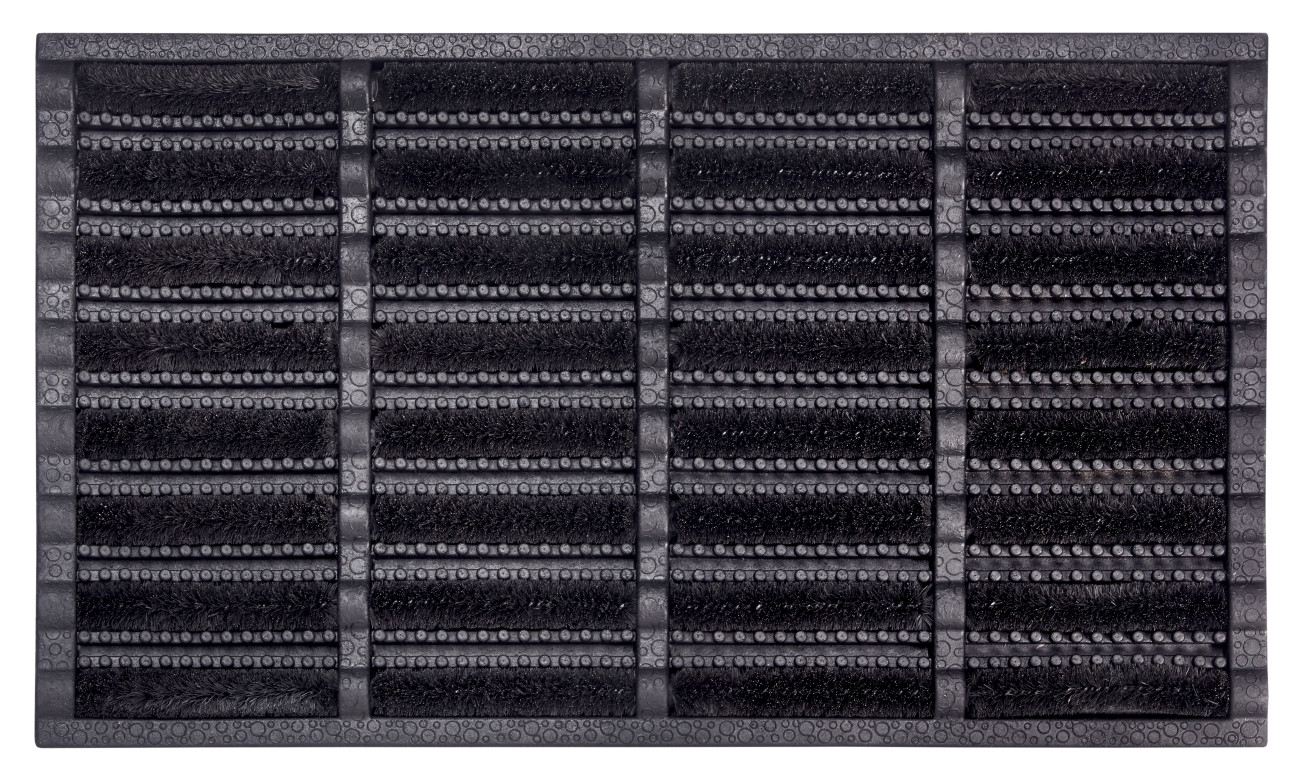Venkovní čistící rohož Mix Mats Brushes 105648 Black - na ven i na doma